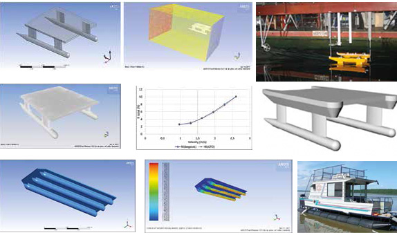 Ponton Yatların Hidrodinamik Analizi Ponton Yatların Hidrodinamik Analizi