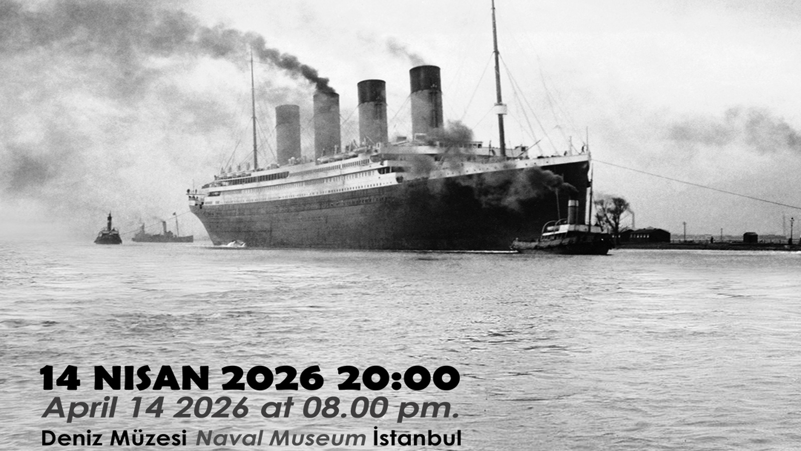 "TITANIC BAND: Transatlantik Günlükleri" 14 Nisan'da Deniz Müzesi'nde