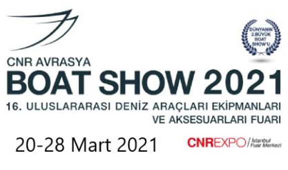CNR Avrasya Boatshow Fuarı Mart Ayına Ertelendi CNR Avrasya Boatshow Fuarı Mart Ayına Ertelendi