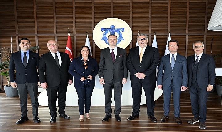 Deniz Turizm Birliği Derneği'nden İMEAK Deniz Ticaret Odası'na Ziyaret