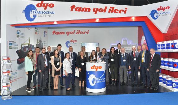 DYO Transocean 'Gülümseyen Yunus'la Expomaritt Exposhipping'e Damga Vurdu