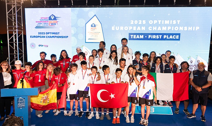 Optimist Milli Takımı Avrupa Şampiyonu Oldu