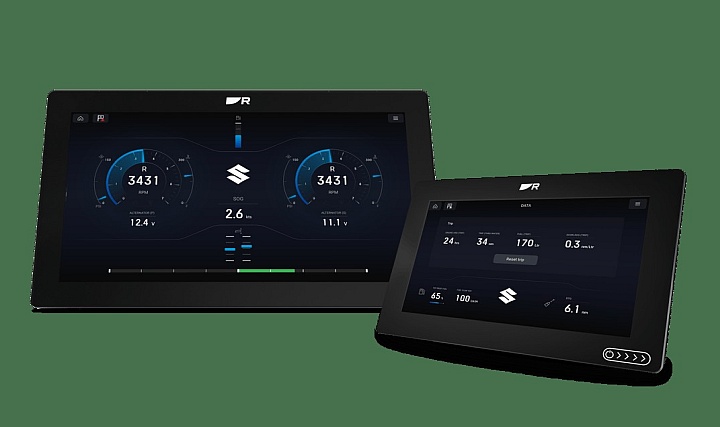 Raymarine ve Suzuki Marine, Axiom Harita Çiziciler için Gelişmiş Motor Entegrasyonunu Tanıttı class=