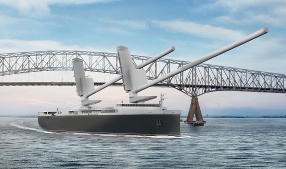 RMK MARINE'den RüzgÃ¢r Enerjisiyle Çalışacak Yelkenli Ro-Ro Gemisi