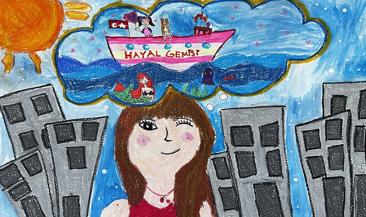 TMMOB GMO'nın, "Önüm Arkam Deniz, Sağım Solum Gemi" Resim Yarışması