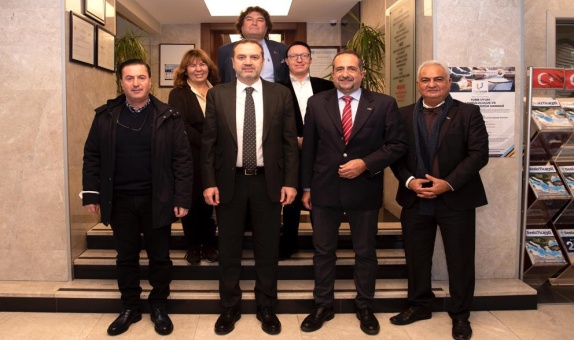 TYBA, IMEAK Deniz Ticaret Odası'na Tanışma Ziyaretinde Bulundu