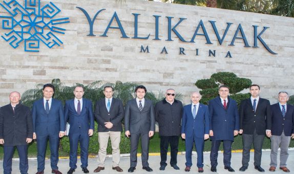 Yalıkavak Marinaya Anlamlı Ziyaret Yalıkavak Marinaya Anlamlı Ziyaret