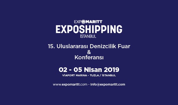 Denizcilik Sektörü Exposhipping Expomaritt İstanbul"da Buluşacak