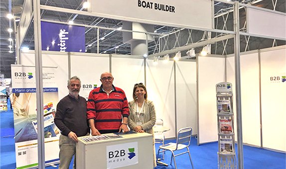 Boat Builder Türkiye Dergimizin Kurucusu Erdal Karaca Standımızı Ziyaret Etti