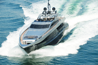 Bilgin Yacht'ın 37,5 metrelik motoryatı suda Bilgin Yacht'ın 37,5 metrelik motoryatı suda