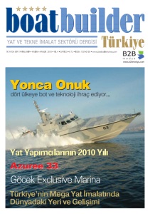 Boat Builder Turkey Dergisi 23. Sayı (2010 Kasım-Aralık) kapağı